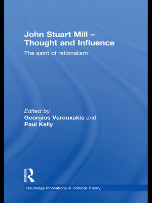 cover image of John Stuart Mill--Thought and Influence